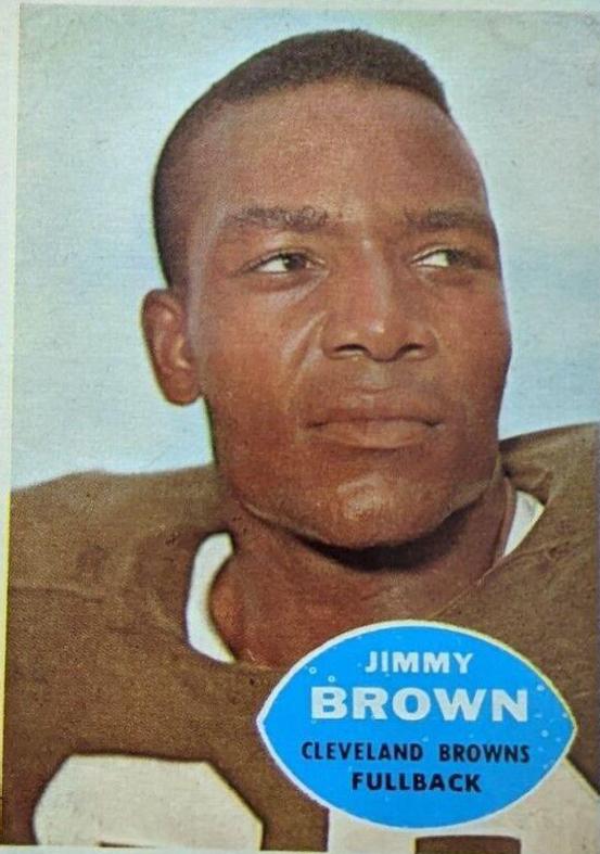 1963 Topps Jim Brown PSA 2 MK NFL football graded offers card #14