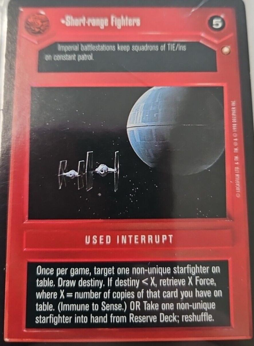 Short-range Fighters [Limited] Star Wars CCG Special Edition