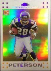 2007 Topps Chrome Adrian Peterson deals RC #TC181