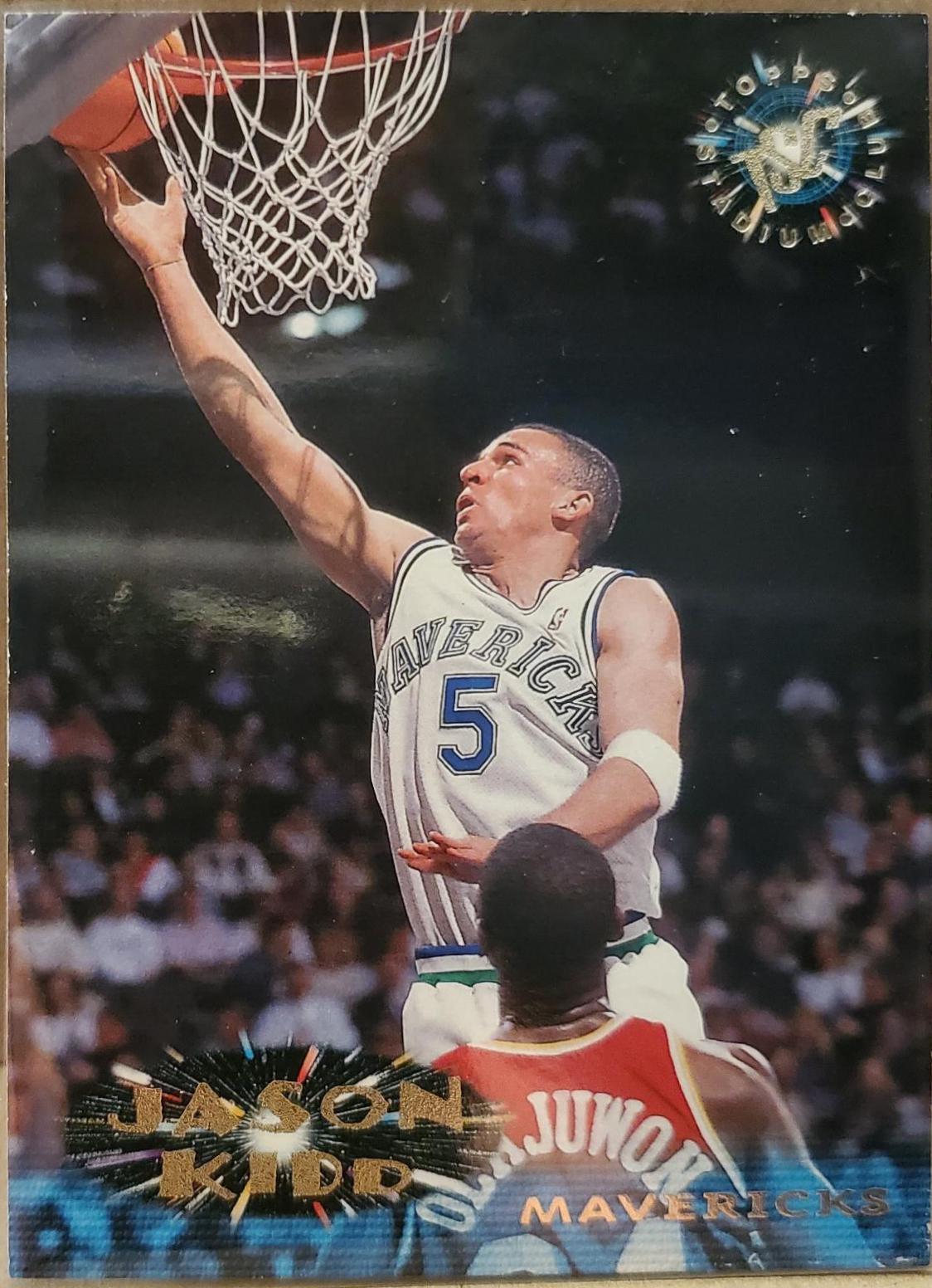 Jason Kidd #3 Basketball Cards 1995 Stadium Club