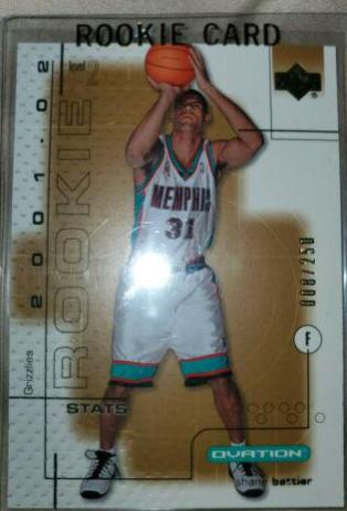 Shane Battier [Stats] #116 Basketball Cards 2001 Upper Deck Ovation