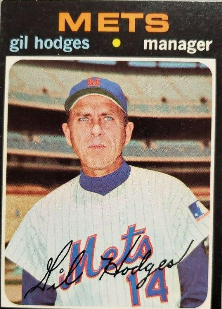 Gil Hodges 183 Prices 1971 Topps Baseball Cards