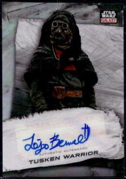 Joanna Bennet #GA-JBT Star Wars 2022 Topps Galaxy Chrome Autograph