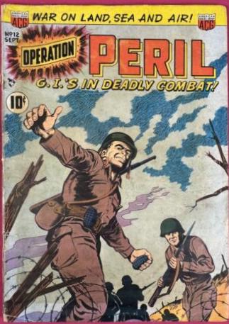 Operation: Peril #12 (1952) Comic Books Operation: Peril