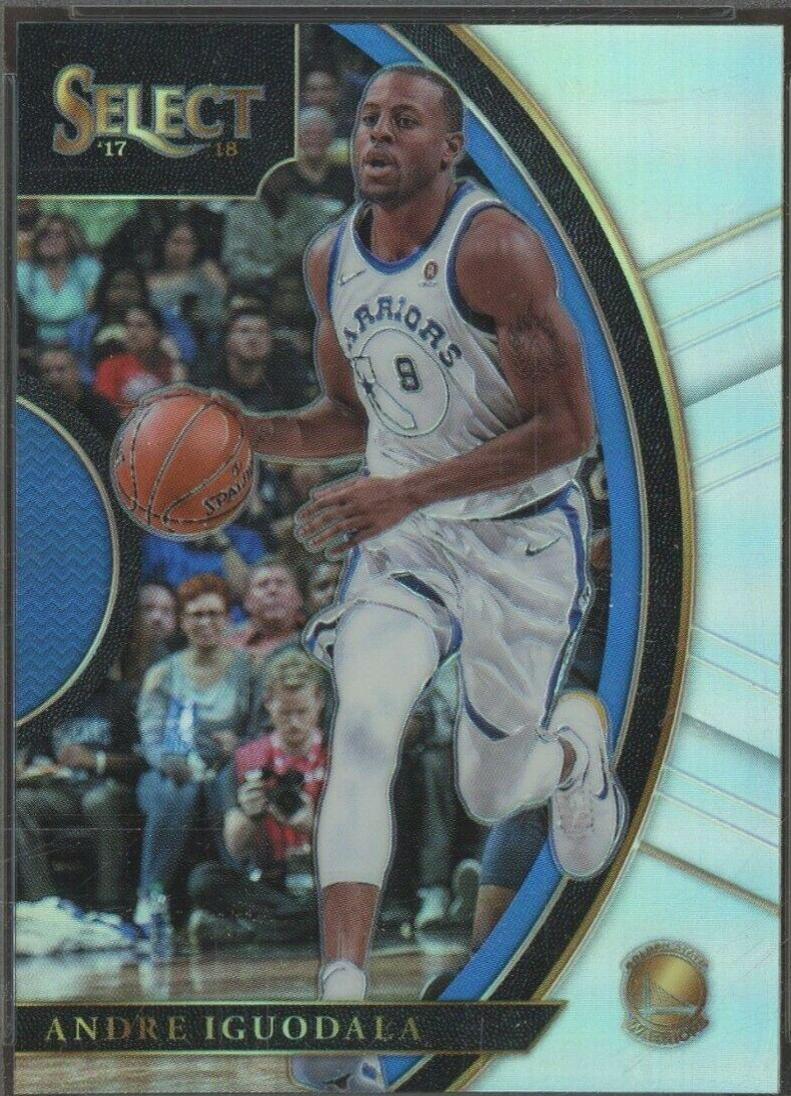 Andre Iguodala Silver Prizm #17 Basketball Cards 2017 Panini Select