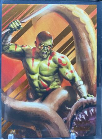 Drax [Orange Foil] #18 Marvel 2022 Ultra Avengers