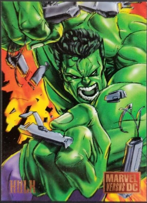 Hulk #4 1995 Fleer DC vs Marvel