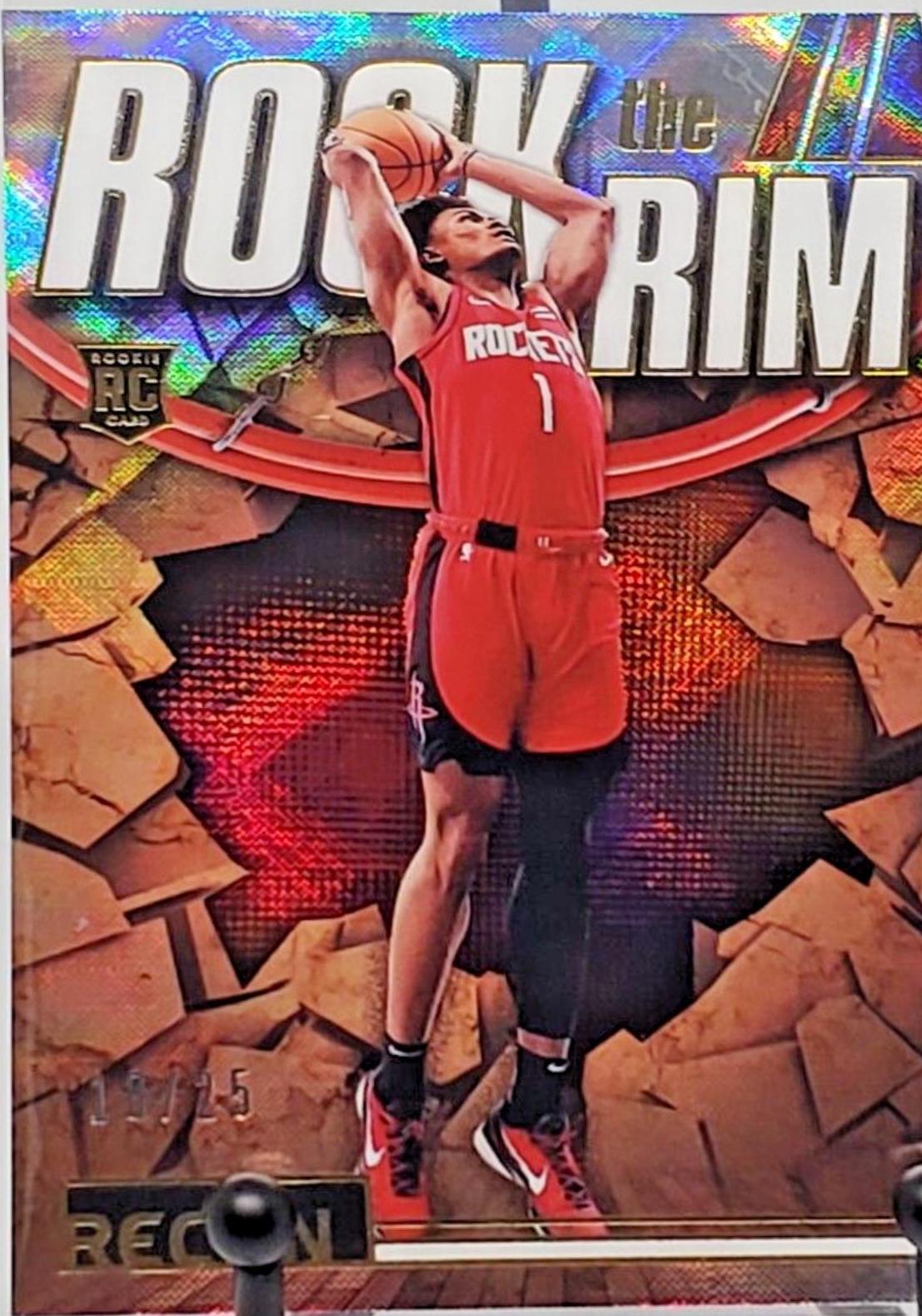 Amen Thompson [Effect] #4 Prices | 2023 Panini Recon Rock the Rim ...