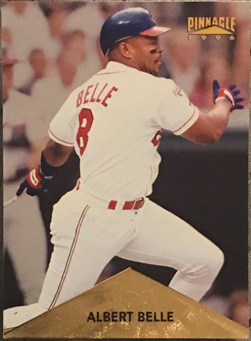 Albert Belle #207 Baseball Cards 1996 Pinnacle