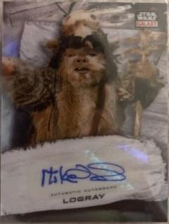 Mike Edmonds #GA-ME Star Wars 2022 Topps Galaxy Chrome Autograph