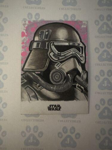 Nick Sutphin Star Wars 2024 Topps Chrome Galaxy Sketch Card