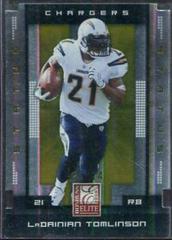 LaDainian Tomlinson [Status Gold] #81 Football Cards 2008 Panini Donruss Elite Prices