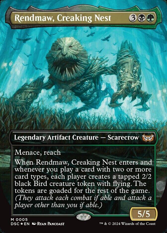 Rendmaw, Creaking Nest #5 Magic Duskmourn: House of Horror Commander