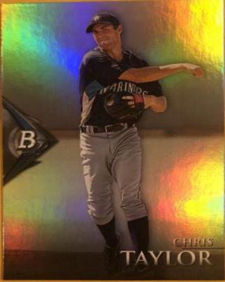 Chris Taylor #BPP63 Baseball Cards 2014 Bowman Platinum Prospects