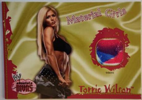 Torrie Wilson Wrestling Cards 2002 Fleer WWE Absolute Divas Material Girls