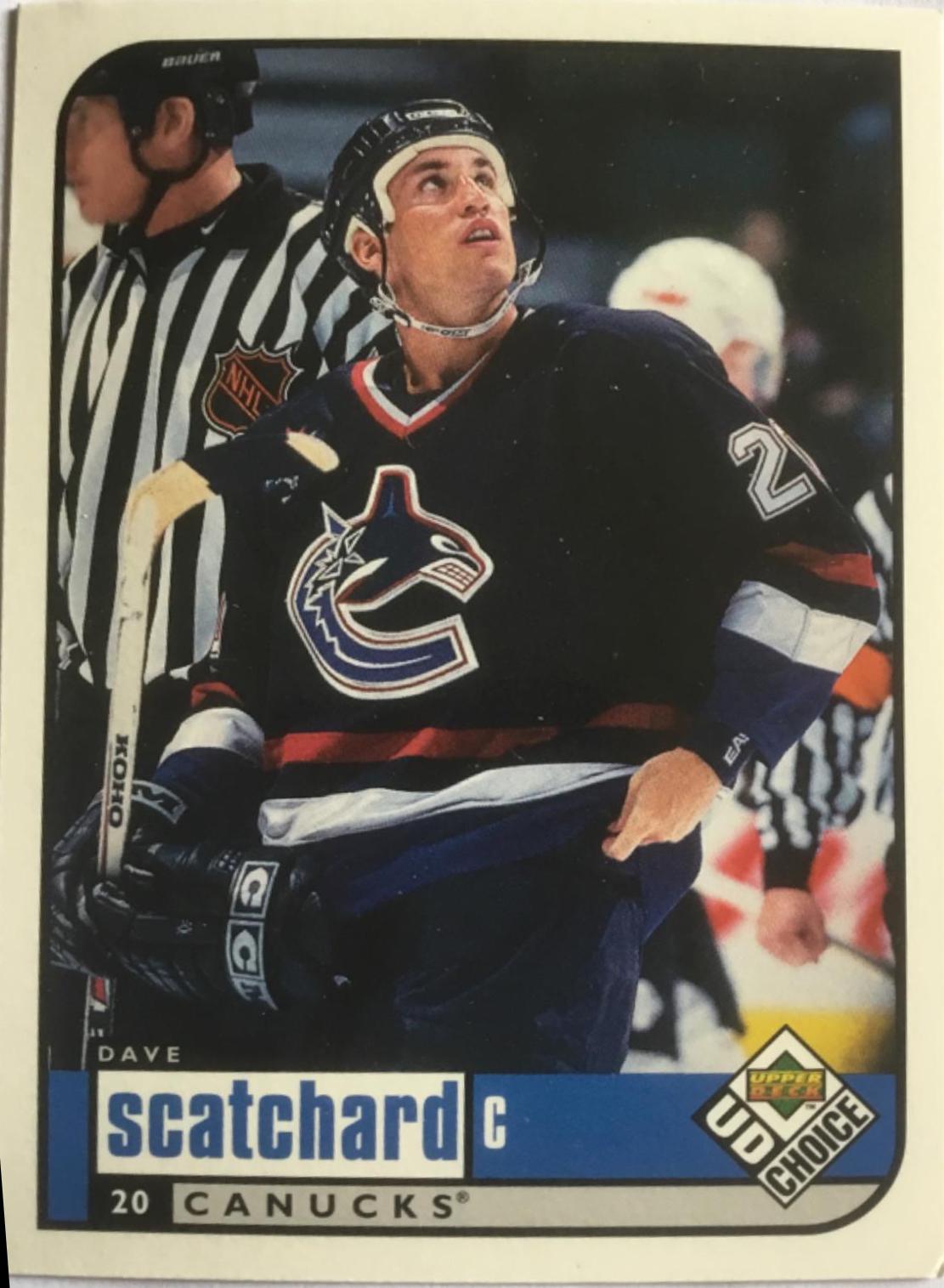 Dave Scatchard #209 Hockey Cards 1998 Upper Deck