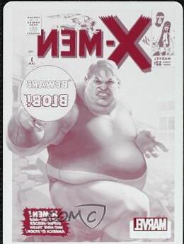 Blob [Printing Plate] #VI13 Marvel 2023 Upper Deck Platinum Cover Variant