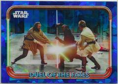 Two Jedi Versus One Sith #DF-3 Star Wars 2024 Topps Chrome Sapphire Duel of the Fates Prices