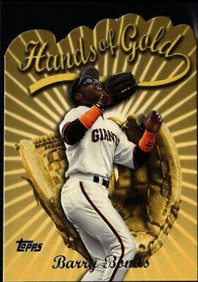 Barry Bonds [Limited Edition] #HG1 Baseball Cards 2000 Topps Hands of Gold