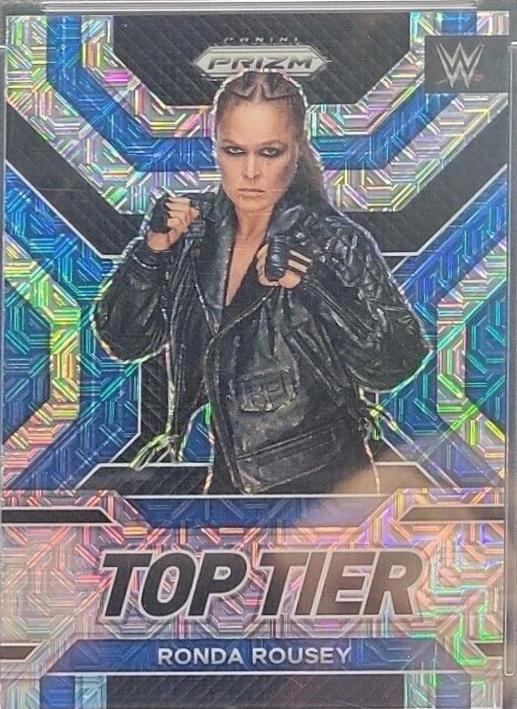 Ronda Rousey [Mojo] #40 Prices | 2023 Panini Prizm WWE Top Tier ...
