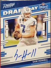 2022 Panini Prestige Draft Day Sam Howell Rookie Card on outlet card Auto