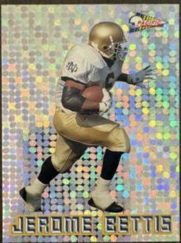 Jerome Bettis [Circular Prism] #2 Football Cards 1993 Pacific Prism Insert