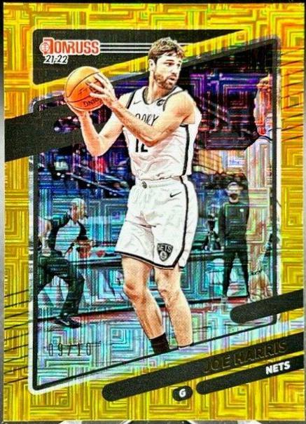 Joe Harris [Choice Gold] #112 Basketball Cards 2021 Panini Donruss