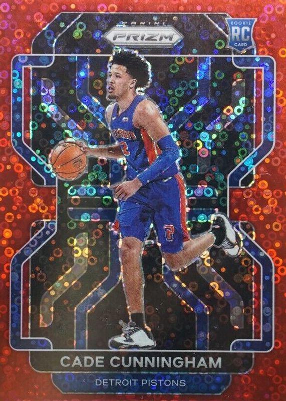 2021-22 Panini Prizm sold Cade Cunningham Red/White/Blue Rookie RC #282 SGC 9.5