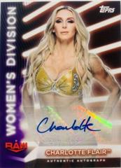 Charlotte Flair [Purple] #A-CF Wrestling Cards 2021 Topps WWE Women's Division Autographs Prices