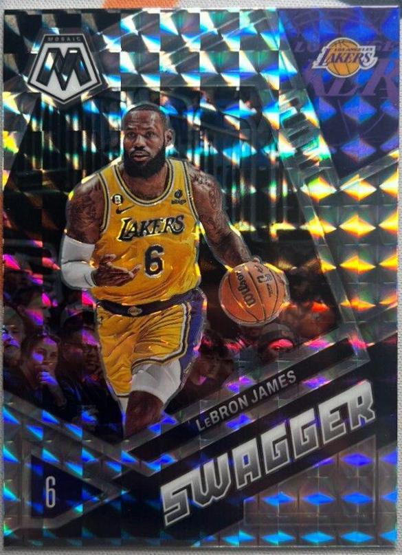 LeBron James #7 Prices | 2022 Panini Mosaic Swagger | Basketball Cards