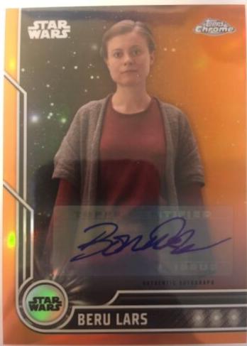 Beru Lars [Orange Refractor] #12 Star Wars 2023 Topps Chrome