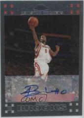 Aaron Brooks [Autograph] #157 Basketball Cards 2007 Topps Chrome Prices