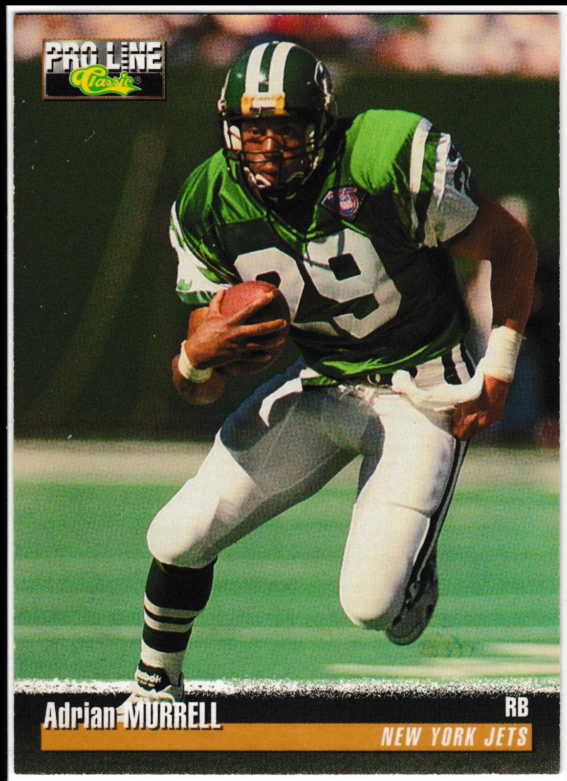 Adrian Murrell #205 Football Cards 1995 Pro Line