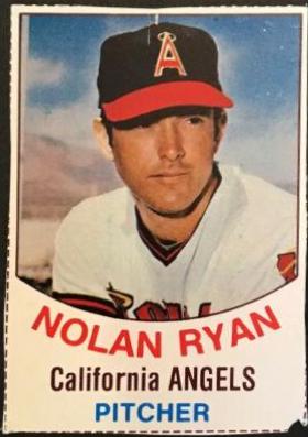 Nolan Ryan [Hand Cut] #81 Baseball Cards 1977 Hostess