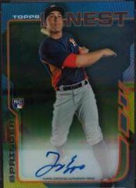 George Springer #RA-GS Baseball Cards 2014 Finest Rookie Autograph