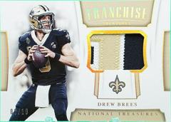 Drew Brees [Prime] Football Cards 2018 National Treasures Franchise Prices