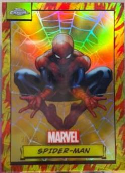 Spider-man [Human Torch Refractor] #1 Marvel 2024 Topps Chrome