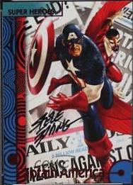 Captain America #5 Marvel 2013 Fleer Retro