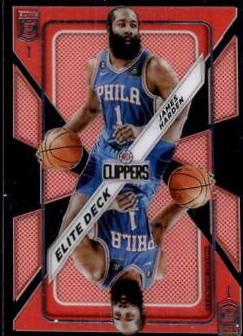 James Harden #14 Basketball Cards 2023 Donruss Elite Deck