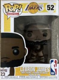 LeBron James [White] #52 Funko POP Basketball