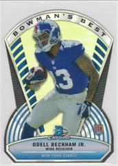 Odell Beckham Jr. #BB-OB Football Cards 2014 Bowman Chrome Bowman's Best Die-Cut Prices