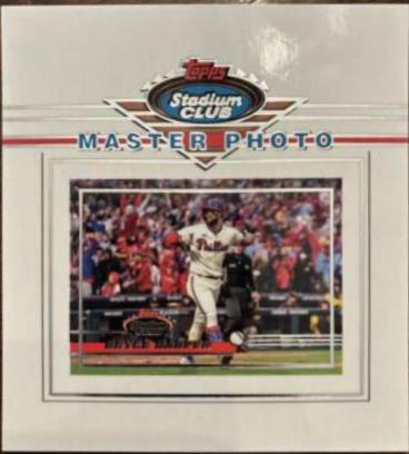 Bryce Harper [Oversized] #1 Baseball Cards 2023 Stadium Club