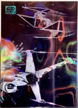 Starfighter in Battle #21 Star Wars 2024 Topps Chrome Galaxy