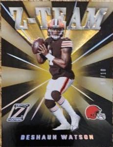 Deshaun Watson [Gold] #ZT-9 Football Cards 2022 Panini Zenith Z Team