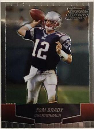 2004 Topps Draft Picks & Prospects Tom popular Brady #53 PSA 9 MINT