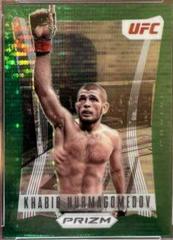 Khabib Nurmagomedov [Green Pulsar] #1 Ufc Cards 2022 Panini Prizm UFC Flashback Prices