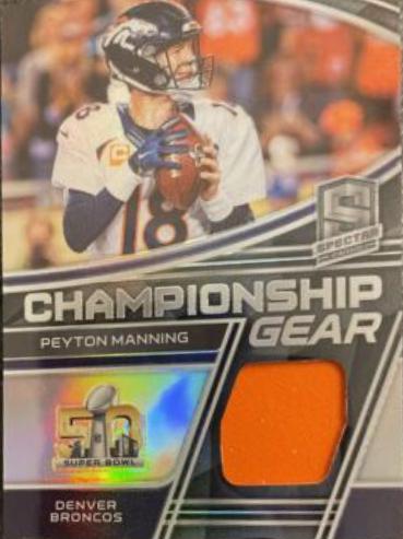 Peyton Manning Spectra Championship shops Gear /25 SSP