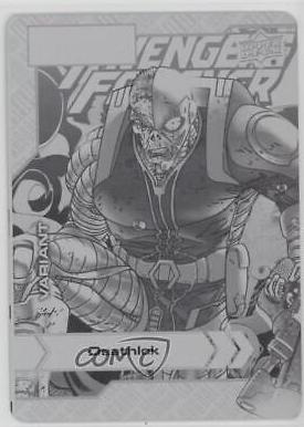 Deathlok [Printing Plate] #23 Marvel 2022 Upper Deck Annual