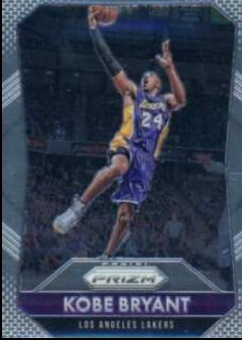 2015 Kobe good Bryant Prizm PSA 9