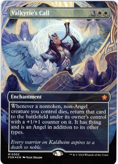 Valkyrie's Call [Foil] #27 Magic Foundations